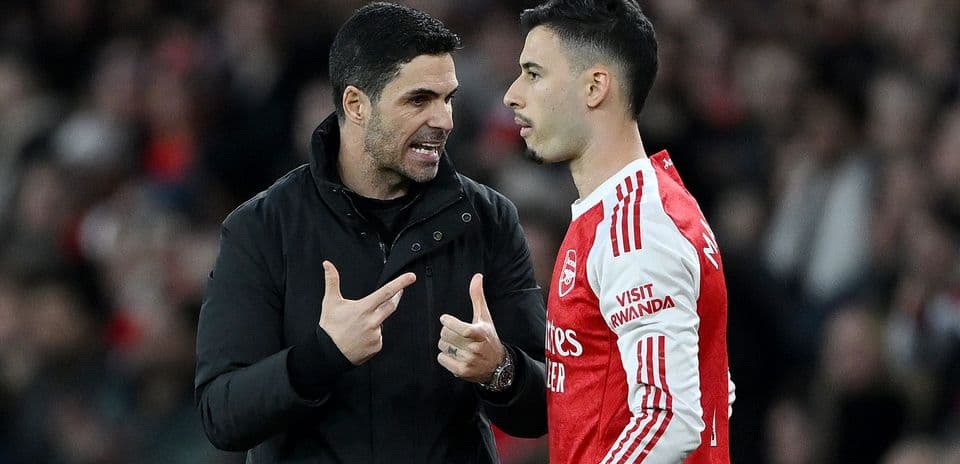 Gabriel Martinelli cerca de salir del Arsenal tras malestar en el vestuario por trato de Mikel Arteta