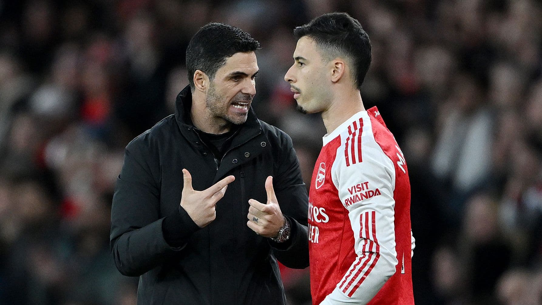 Gabriel Martinelli cerca de salir del Arsenal tras malestar en el vestuario por trato de Mikel Arteta