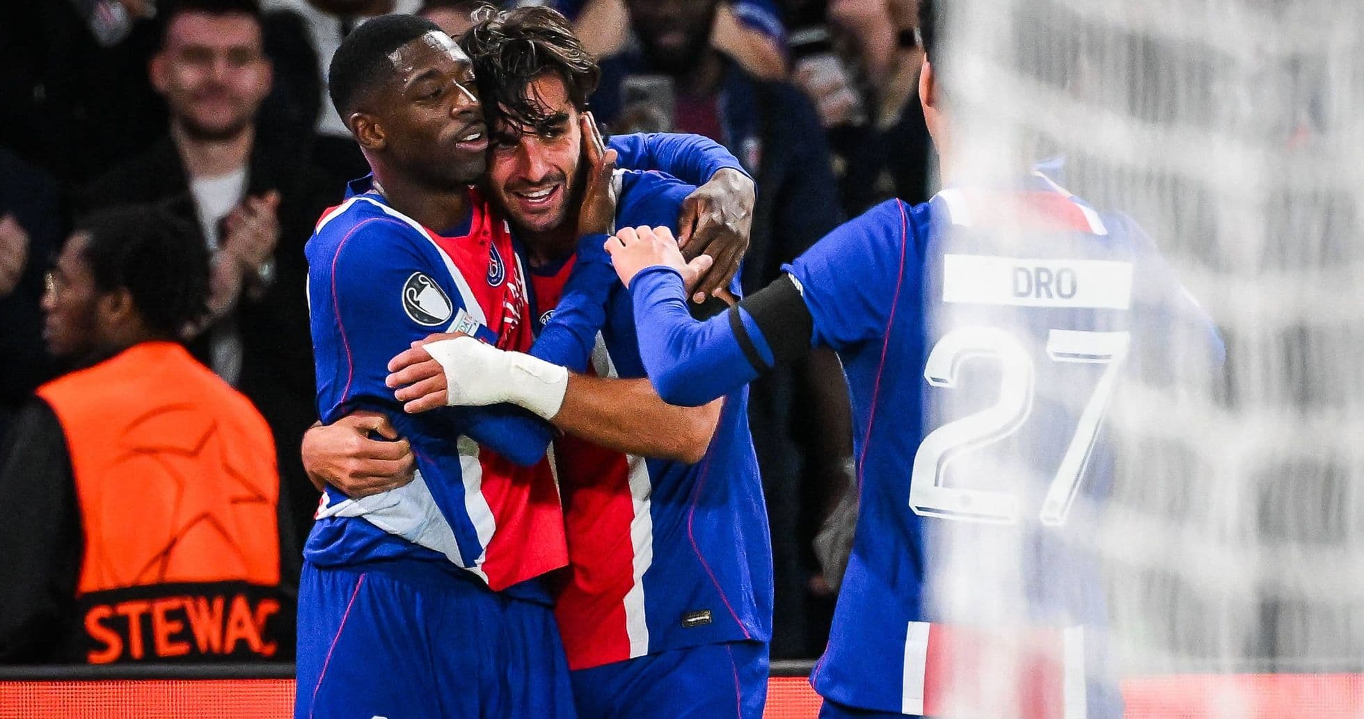 Ferran Torres y Ousmane Dembele brillan en la victoria 6-1 del PSG en Champions League