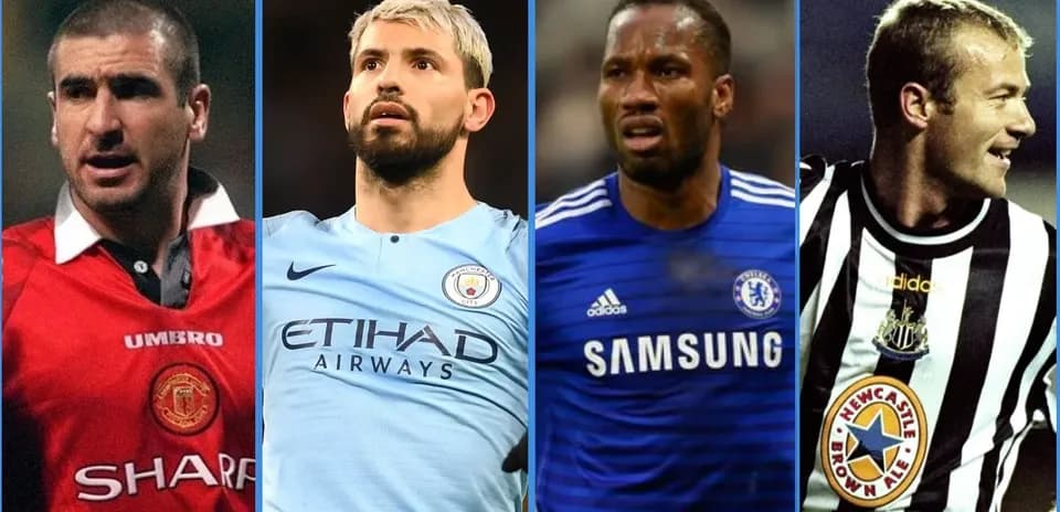 Los 10 Mejores Delanteros de la Premier League de Todos los Tiempos