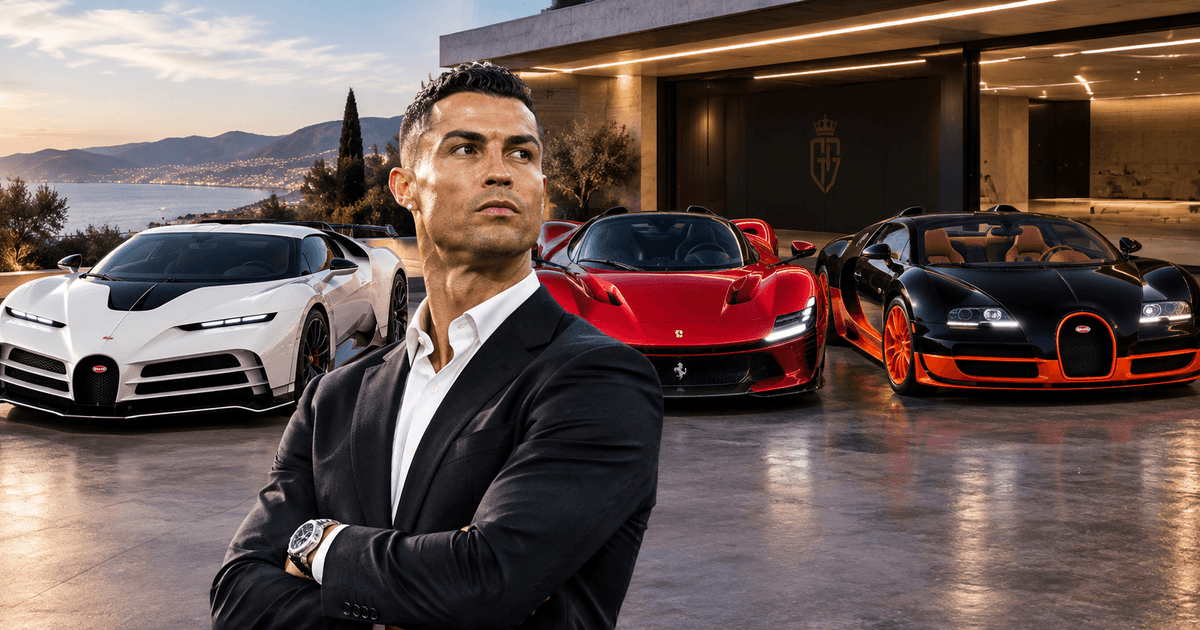Cristiano Ronaldo: Los 5 coches más caros de la impresionante colección del ícono portugués