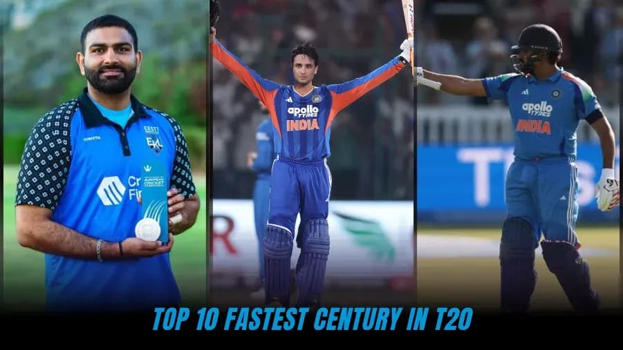 Los 10 Centenarios Más Rápidos en T20 Internacionales - Actualizado 2026