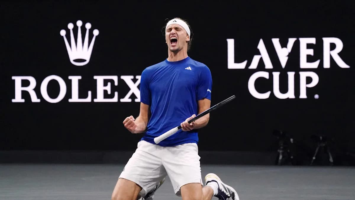 Alexander Zverev asegura la victoria para el Equipo Europa en la Copa Laver 2026