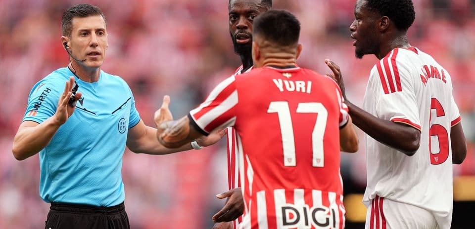 Athletic Bilbao iguala récord defensivo negativo tras derrota 3-1 ante Sevilla en La Liga