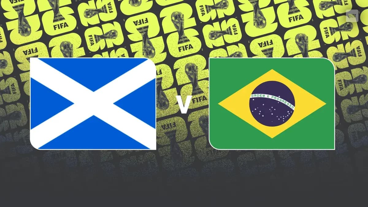 Horario y transmisión en vivo: Escocia vs. Brasil en el Mundial 2026