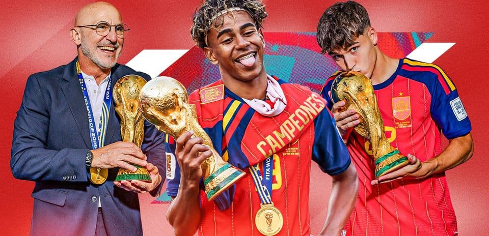 España se perfila para dominar el fútbol internacional durante una década