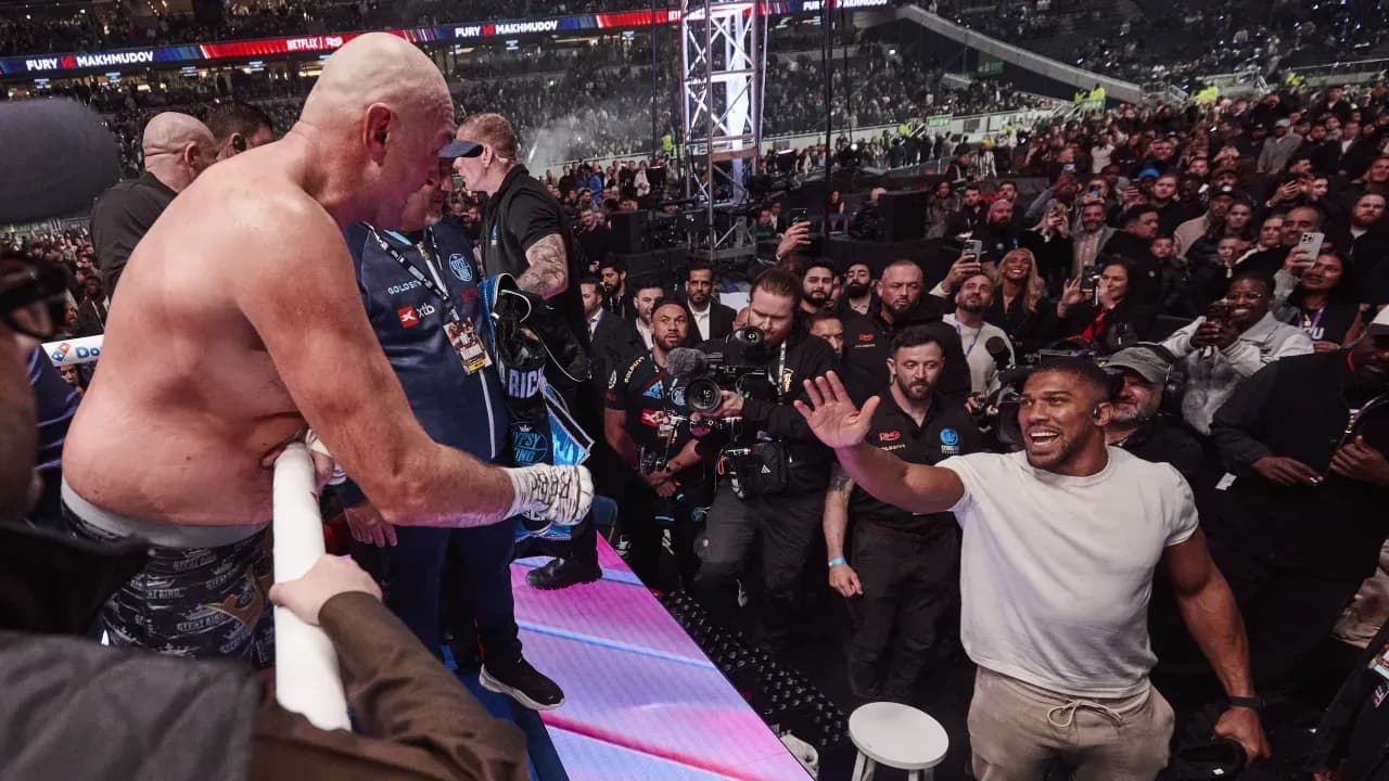 ¿Pelearán Anthony Joshua y Tyson Fury? Lo que debes saber sobre la posible batalla de los pesos pesados británicos