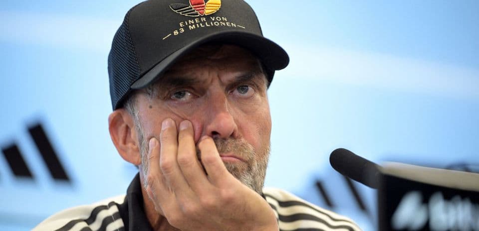 Jurgen Klopp recibe un reto claro: 'Ser menos malo' como nuevo entrenador de Alemania
