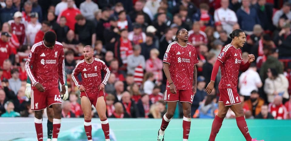 Calificaciones de jugadores del Liverpool vs Manchester City: Gravenberch expulsa y Frimpong queda humillado en derrota 0-3