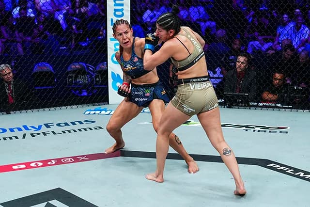 Ketlen Vieira suspendida 6 meses tras positivo en control antidopaje después de la pelea con Cris Cyborg