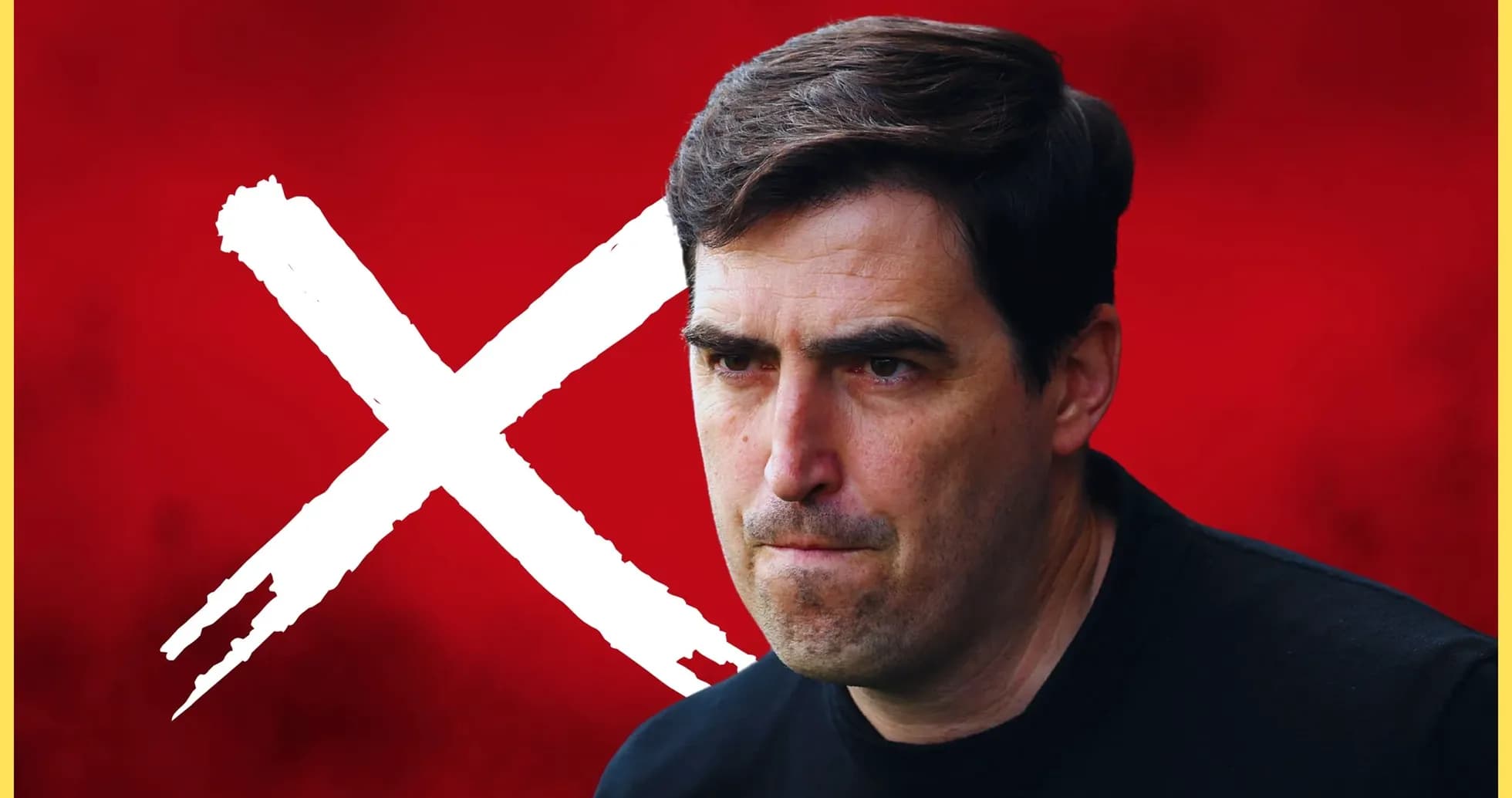 Entrenador con fondo rojo y símbolo de rechazo Entrenador con fondo rojo y símbolo de rechazo