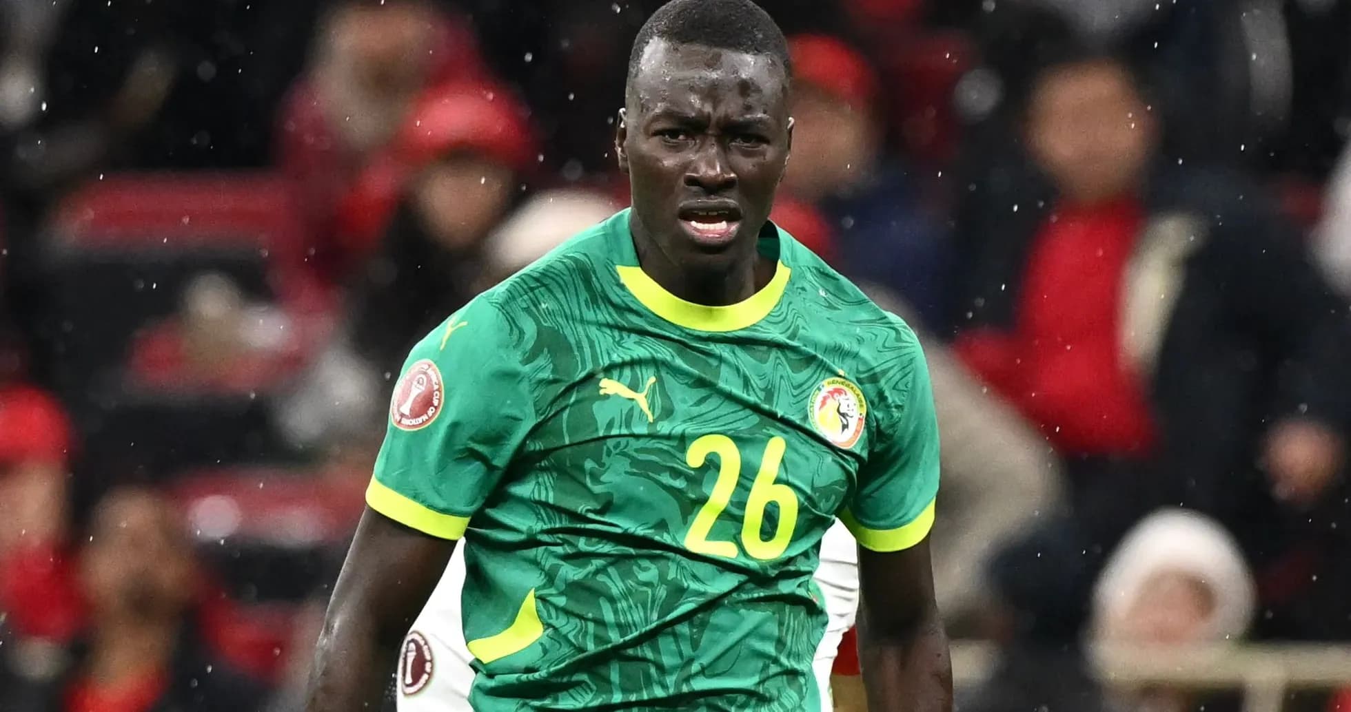 Jugador de Senegal en acción durante un partido Jugador de Senegal en acción durante un partido