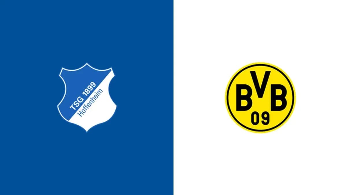 Logos de TSG 1899 Hoffenheim y BVB 09 Logos de TSG 1899 Hoffenheim y BVB 09