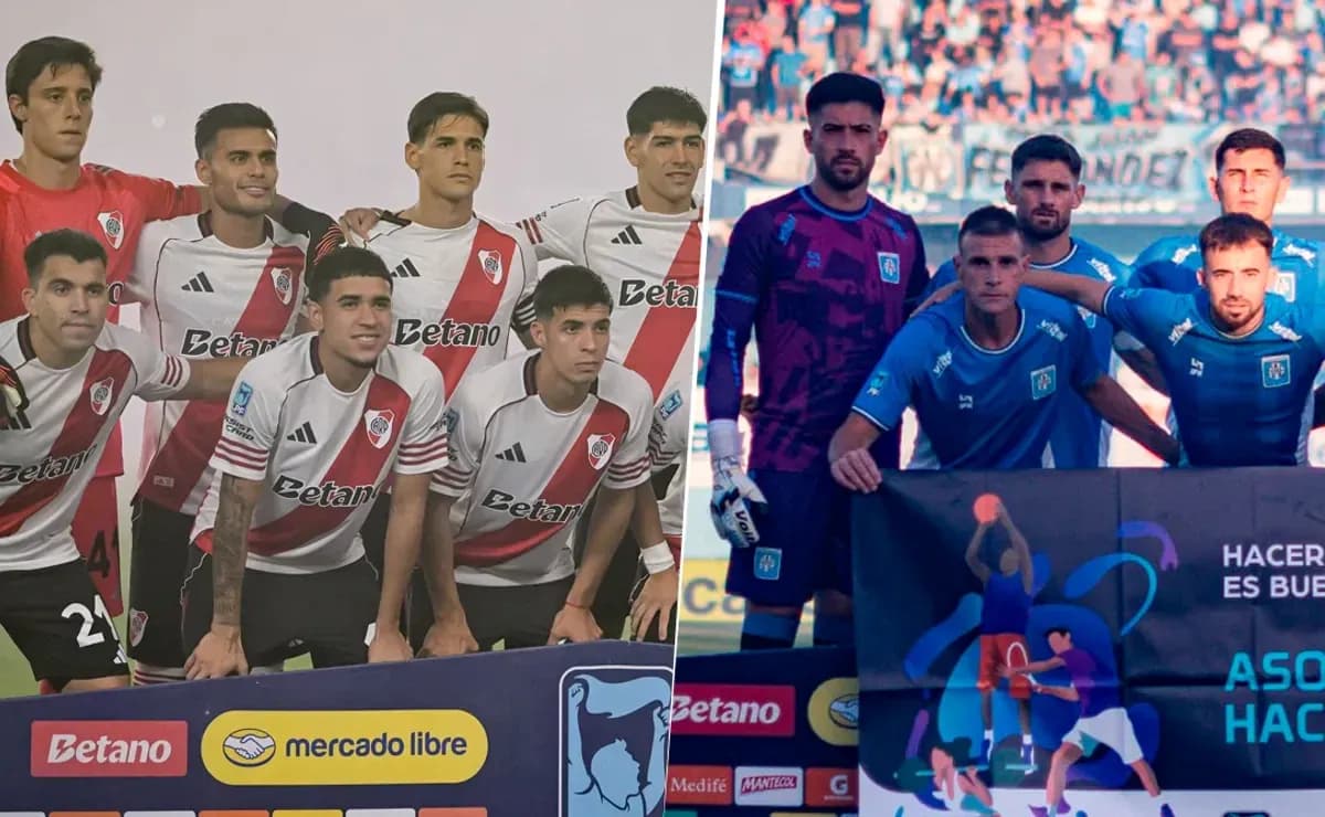 Equipos de River Plate y Estudiantes de Río Cuarto Equipos de River Plate y Estudiantes de Río Cuarto