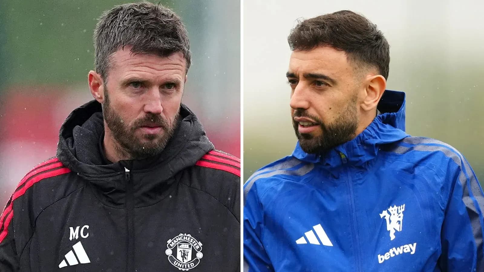 Entrenadores de Manchester United y Chelsea en sesión Entrenadores de Manchester United y Chelsea en sesión