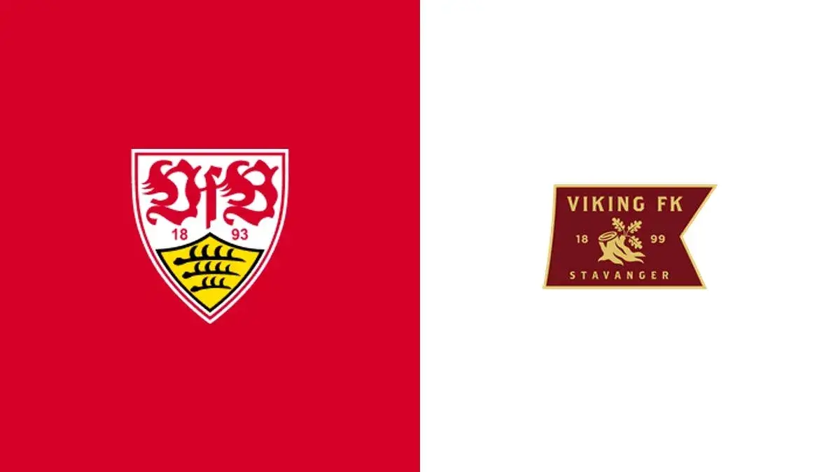 Logos de VfB Stuttgart y Viking FK Logos de VfB Stuttgart y Viking FK