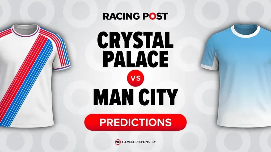 Camisetas de Crystal Palace y Man City con predicciones Camisetas de Crystal Palace y Man City con predicciones