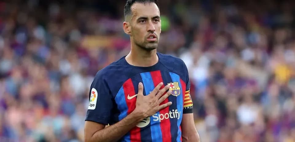 Jugador del FC Barcelona en acción durante el partido Jugador del FC Barcelona en acción durante el partido
