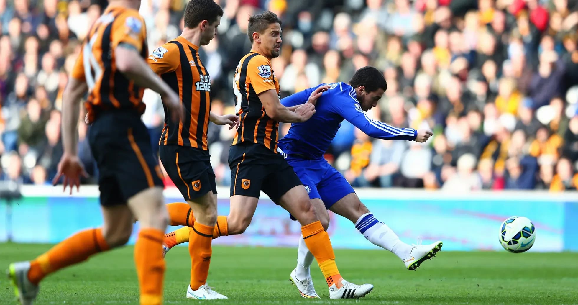 Chelsea contra Hull City en la Premier League Chelsea contra Hull City en la Premier League