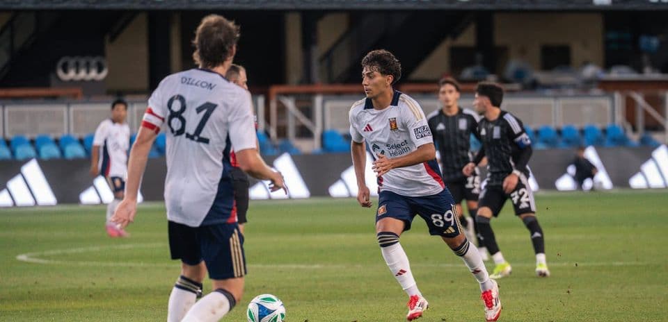 Jugadores de Real Monarchs en partido Jugadores de Real Monarchs en partido