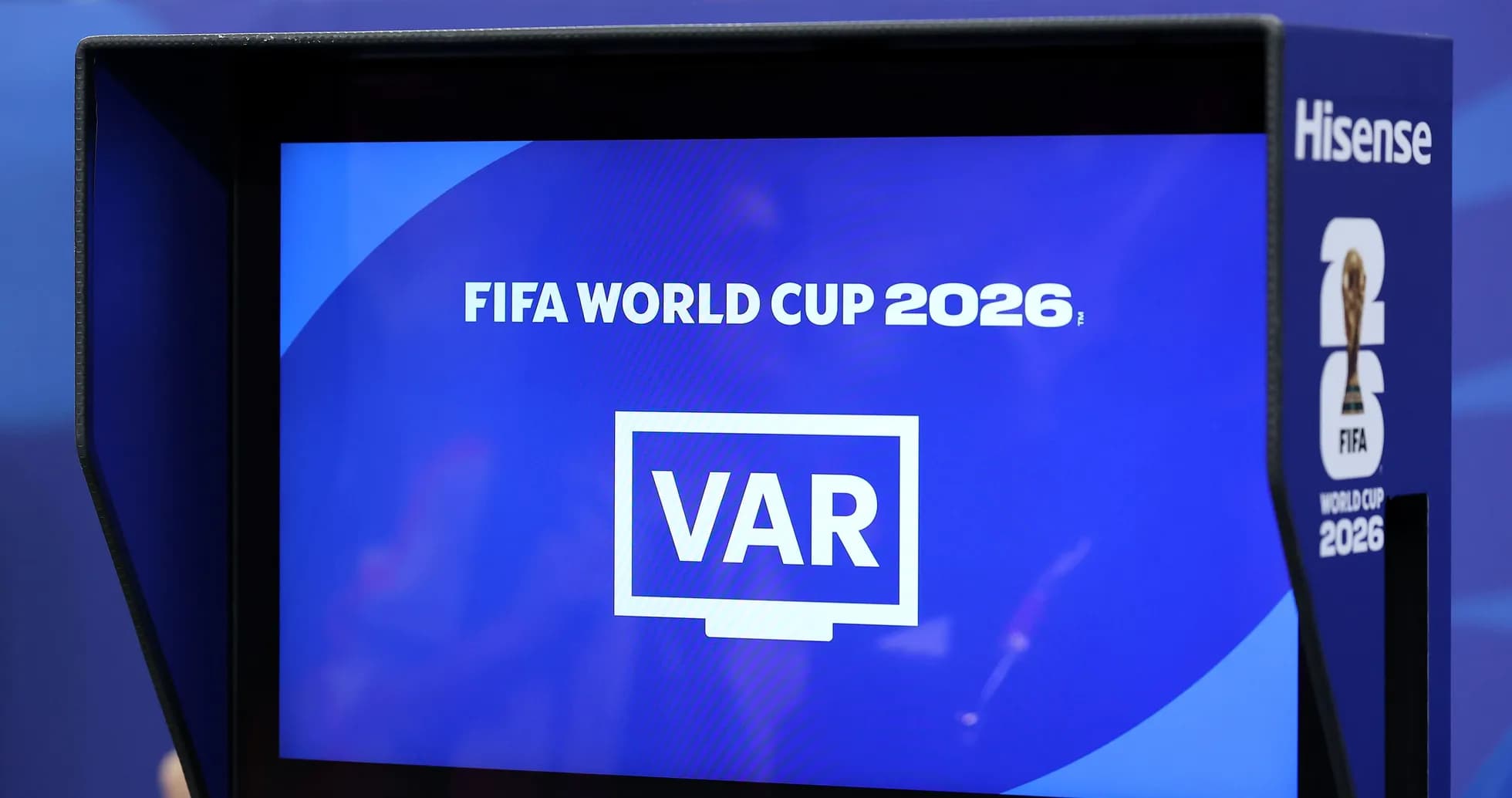 Pantalla VAR para la Copa Mundial FIFA 2026 Pantalla VAR para la Copa Mundial FIFA 2026