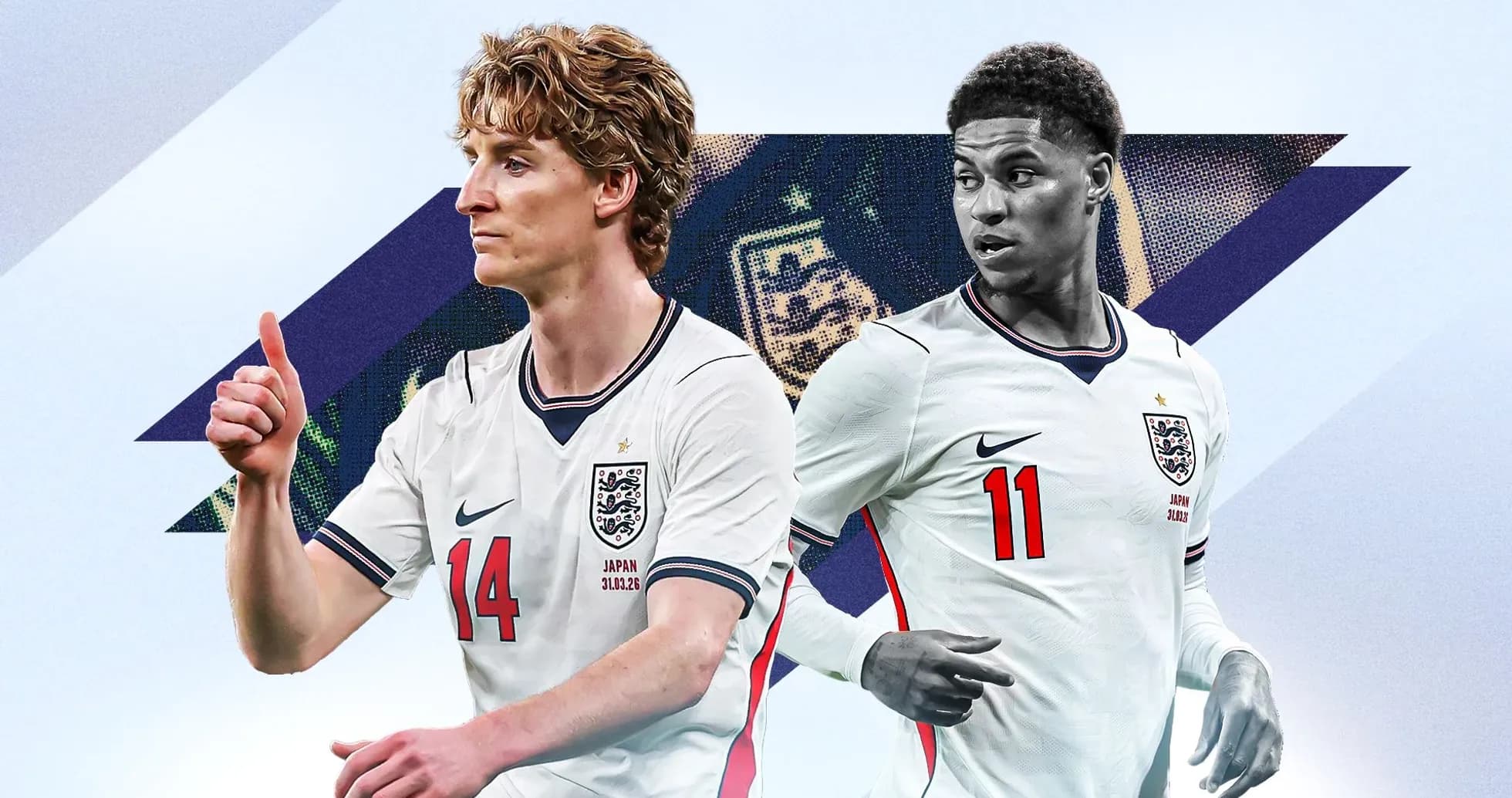 Jugadores de Inglaterra posando para una foto Jugadores de Inglaterra posando para una foto