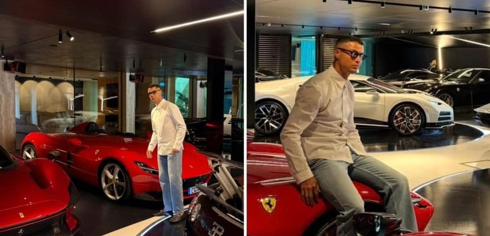 La impresionante colección de superdeportivos de $21 millones de Cristiano Ronaldo La impresionante colección de superdeportivos de $21 millones de Cristiano Ronaldo