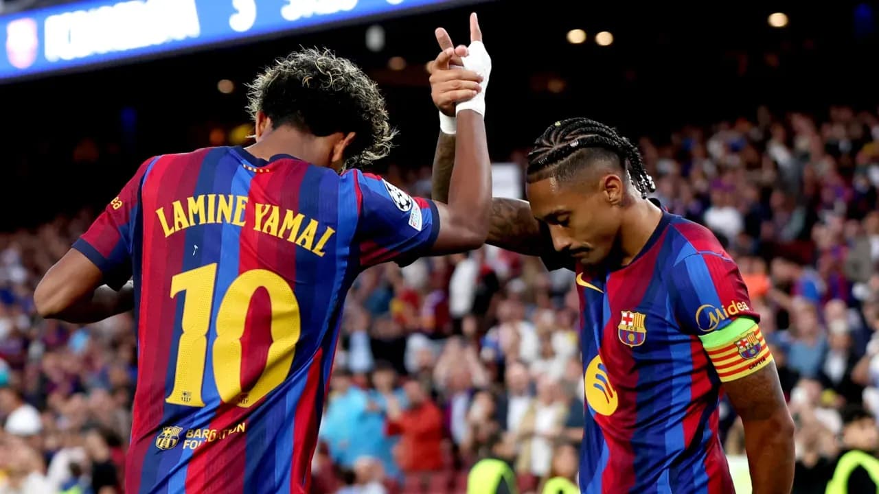 Ranking de Poder en la Champions League: Barcelona y Arsenal destacan mientras PSG enfrenta retos Ranking de Poder en la Champions League: Barcelona y Arsenal destacan mientras PSG enfrenta retos
