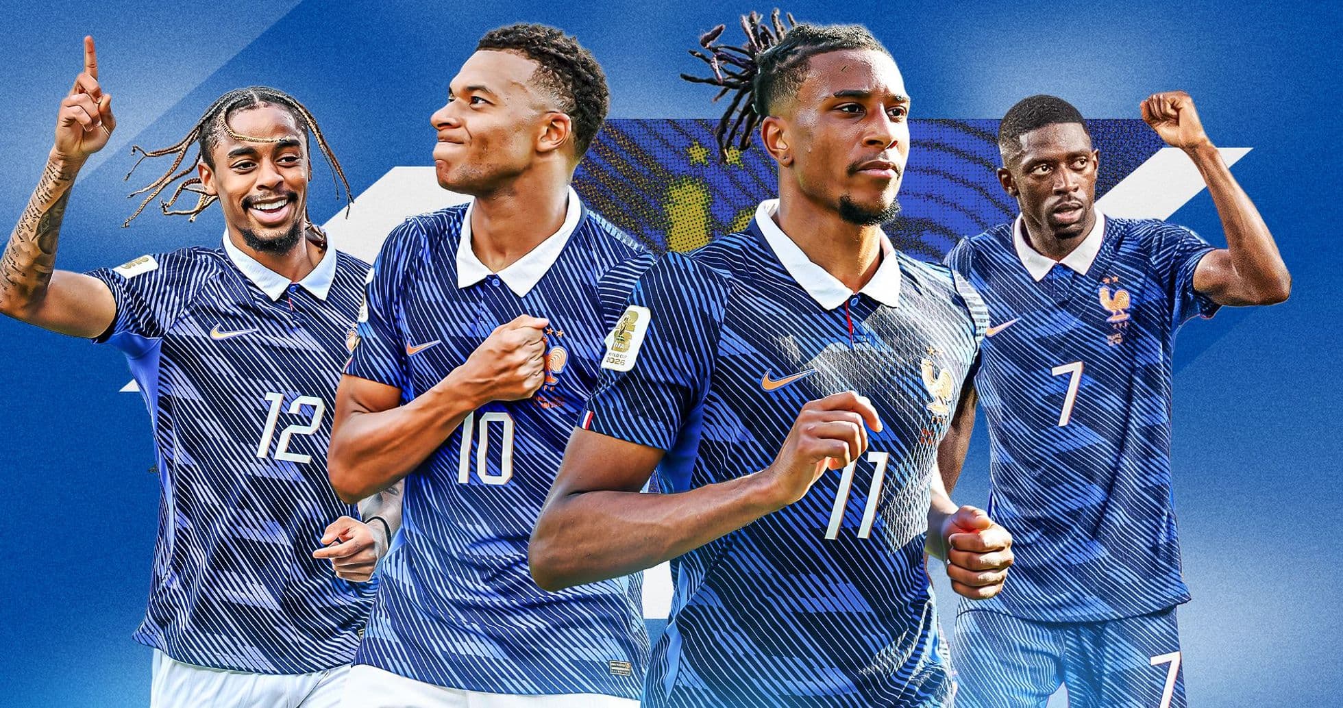 Las mejores delanteras en la historia de los Mundiales: ¿Dónde quedará la Francia de Mbappé, Olise, Dembélé y Barcola tras brillar en 2026? Las mejores delanteras en la historia de los Mundiales: ¿Dónde quedará la Francia de Mbappé, Olise, Dembélé y Barcola tras brillar en 2026?