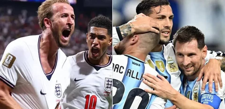 Renace la rivalidad entre Inglaterra y Argentina en la semifinal del Mundial 2026 Renace la rivalidad entre Inglaterra y Argentina en la semifinal del Mundial 2026