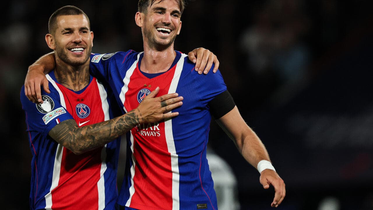 PSG arranca con fuerza la defensa de su título en la Champions League PSG arranca con fuerza la defensa de su título en la Champions League