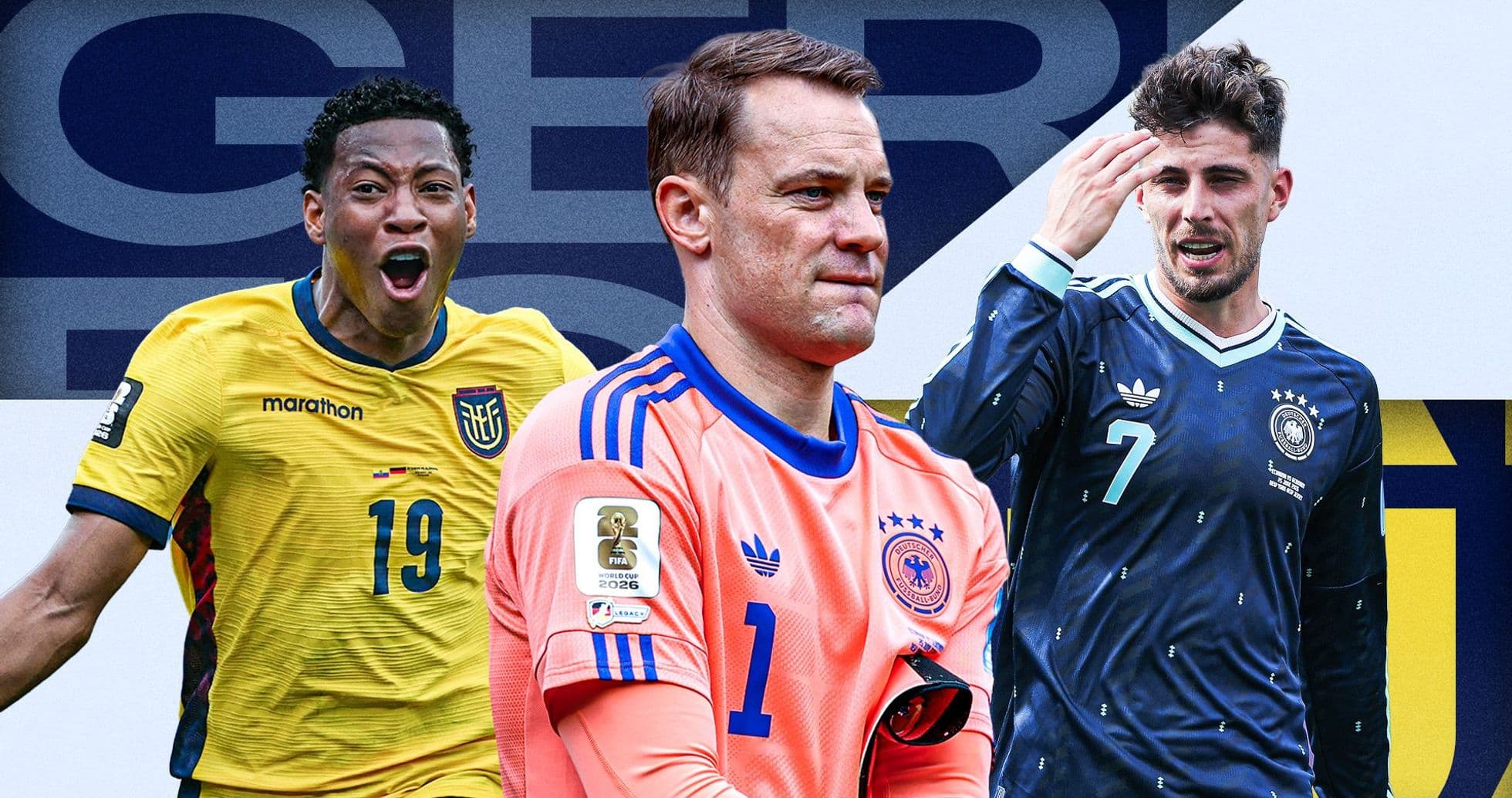 Calificaciones de jugadores de Alemania contra Ecuador: el buen inicio de Leroy Sané no disimula la fragilidad defensiva Calificaciones de jugadores de Alemania contra Ecuador: el buen inicio de Leroy Sané no disimula la fragilidad defensiva